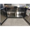 Image 5 : NEW 4' ATOSA S/S 2 DOOR UNDERCOUNTER FREEZER
