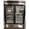 Image 7 : ATOSA DUAL GLASS DOOR UPRIGHT DISPLAY FREEZER