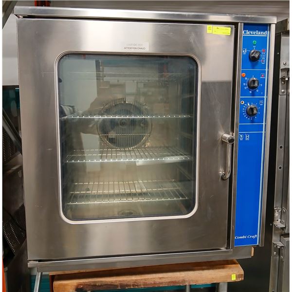 CLEVELAND COMBI CRAFT HALF SIZE CONVECTION OVEN