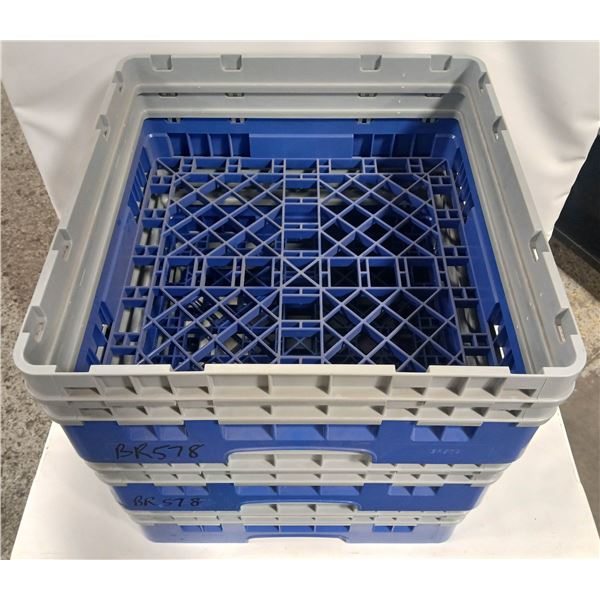 3 NEW CAMBRO FLAT DISHWASHER RACK