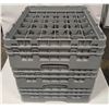 Image 1 : 3 NEW CAMBRO 30-COMPARTMENT DISHWASHER RACKS