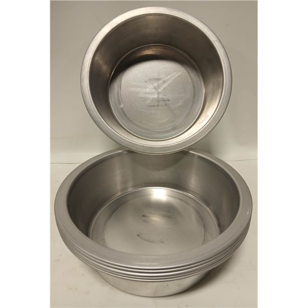 6 NEW CROWN SUPREME 8" X 7" X 3" PUDDING PANS