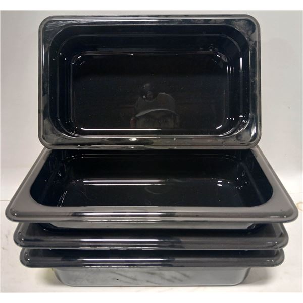 FOUR NEW CAMBRO 1/4 SIZE CAMWEAR POLY INSERTS 2.5"