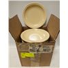 Image 1 : CASE OF 24 NEW MISTRAL MELAMINE 6-1/4" PLATES