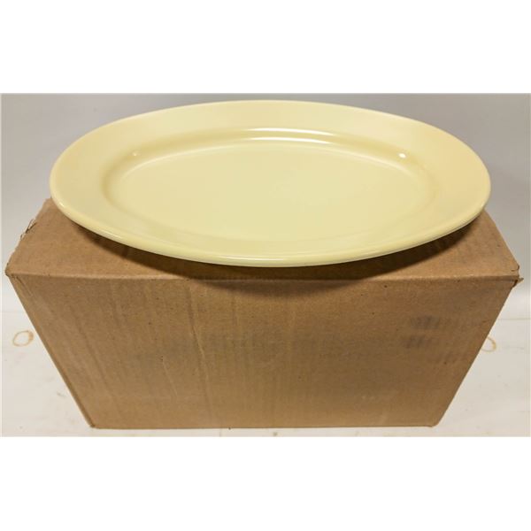 CASE OF 12 MISTRAL MELAMINE OVAL PLATTERS - NEW