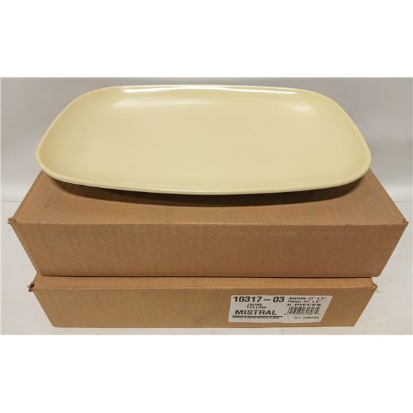 DOZEN MISTRAL MELAMINE ASSIETTE PLATTER - NEW