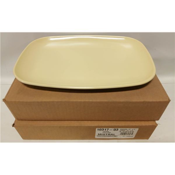 DOZEN MISTRAL MELAMINE ASSIETTE PLATTER - NEW