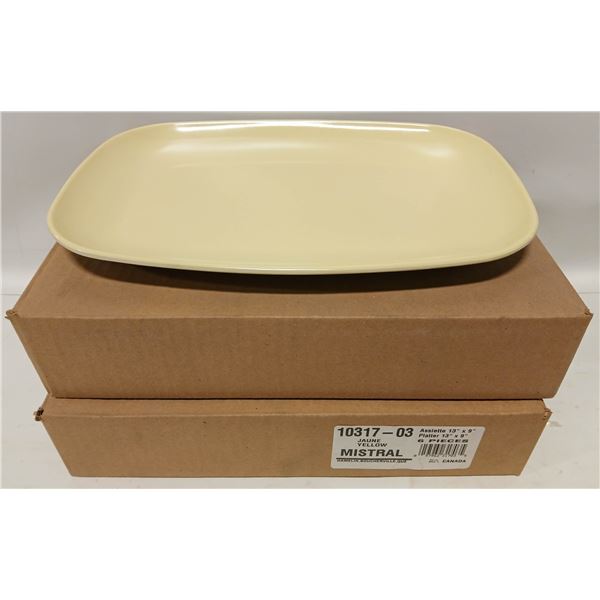 DOZEN MISTRAL MELAMINE ASSIETTE PLATTER - NEW