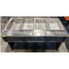 Image 2 : QUEST 4 WELL STEAM TABLE ON CASTERS - 2000W