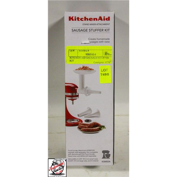 KITCHEN AID SAUSAGE STUFFER KIT