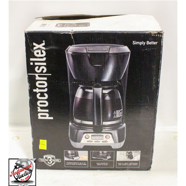 NEW PROCTOR SILEX COFFEE MAKER - 900W