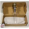Image 1 : HIDDEN COUNTER INSERT SOAP DISPENSER - GOLD