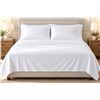 Image 1 : Kingsdown Royale Sheet Set (White) Size- Queen