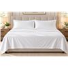 Image 1 : Kingsdown Royale Sheet Set (White) Size- King