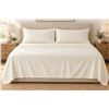 Image 1 : Sunset Sheet set (White) Size- King