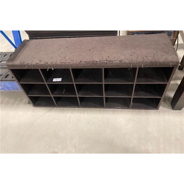 41IN BENCH WITH CUSHION - USED