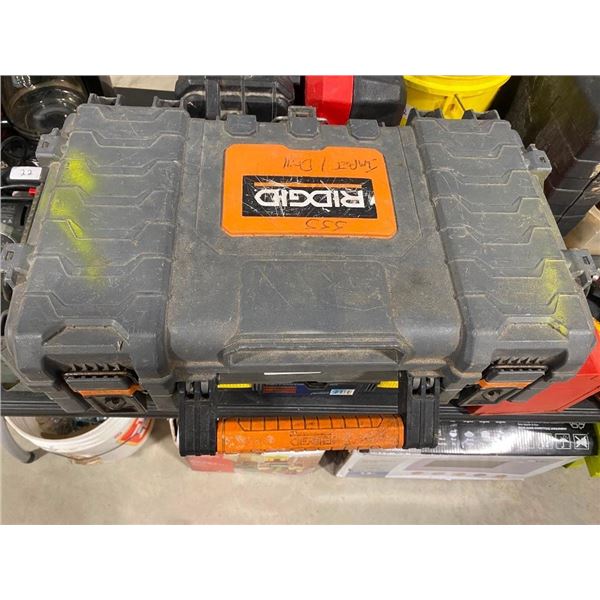 EMPTY RIDGID CASE - JUST THE CASE