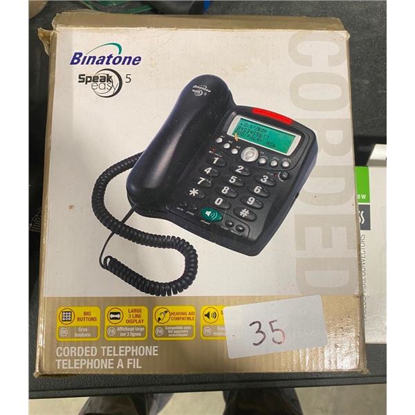 CORDED TELEPHONE