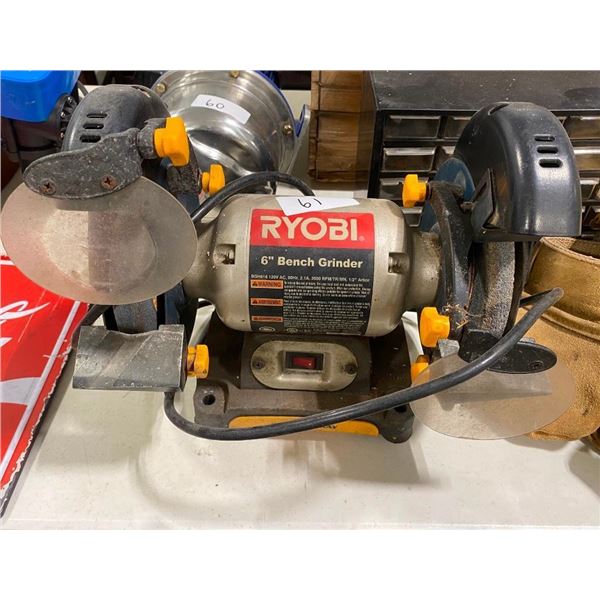 RYOBI 6IN BENCH GRINDER