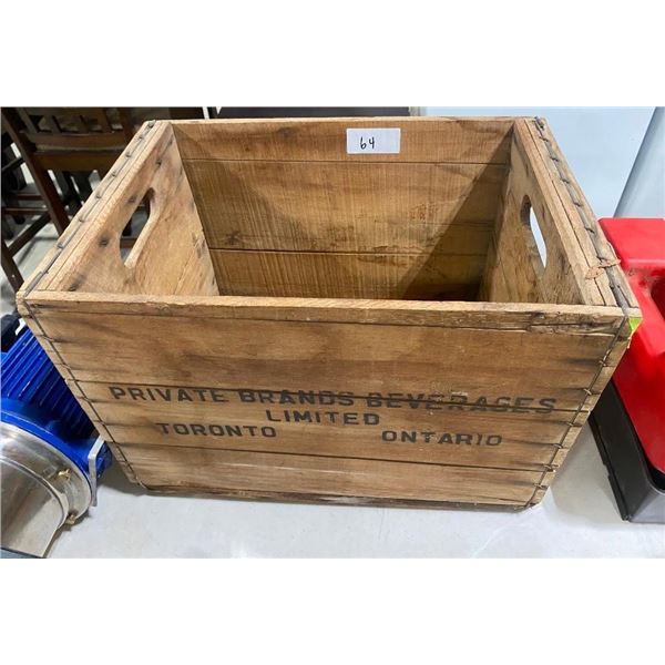 WOODEN BOTTLE BIN