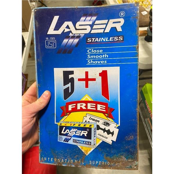 TIN SIGN