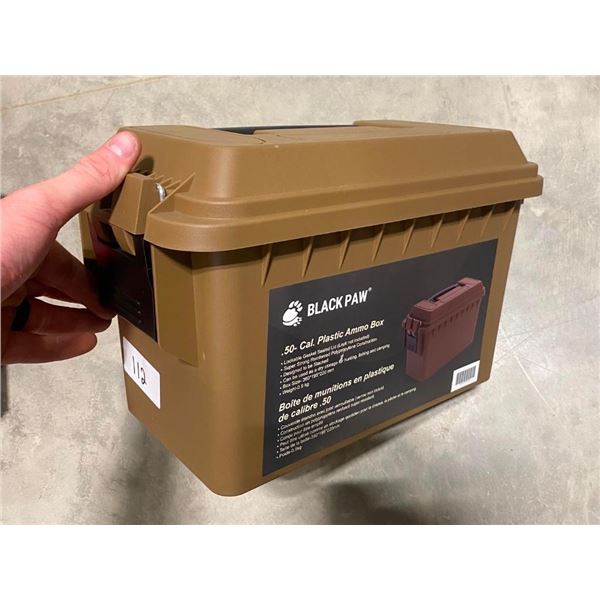 PLASTIC AMMO BOX