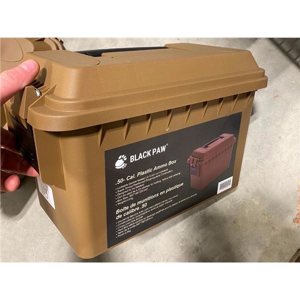 PLASTIC AMMO BOX