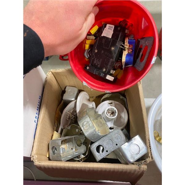BOX OF ASSORTED ELECTRICAL