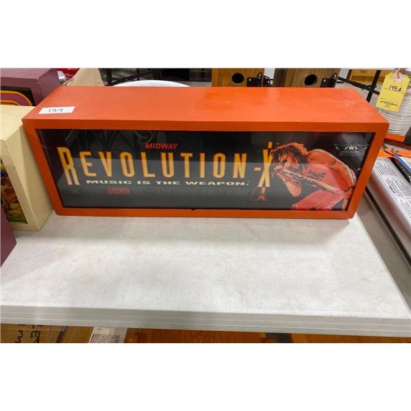 26X9IN REVOLUTION LIGHT-UP SIGN