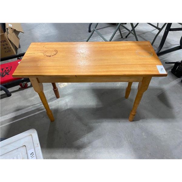 27.5X12IN WOODEN END STAND