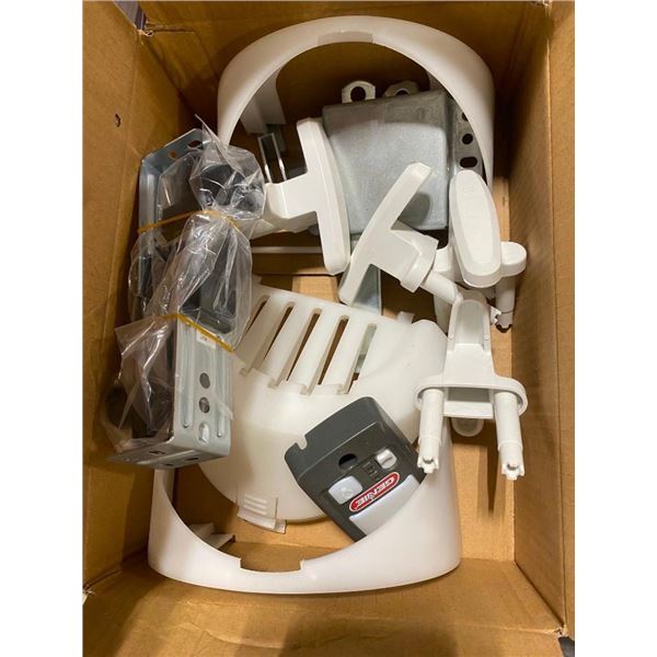 BOX OF PARTS FOR GARGAE DOOR OPENER