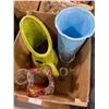 Image 1 : BOX OF ASSORTED VASES