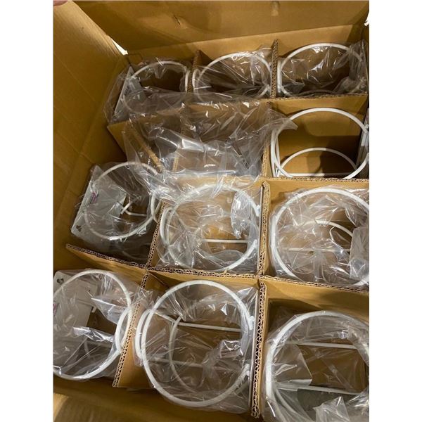 12 CIRCULAR 5IN MOUNTING BASKETS - WORK GREAT FOR SMALL FLOWER POTS