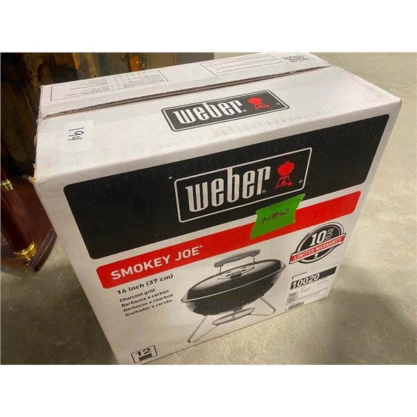 WEBER SMOKEY JOE 14IN CHARCOAL GRILL