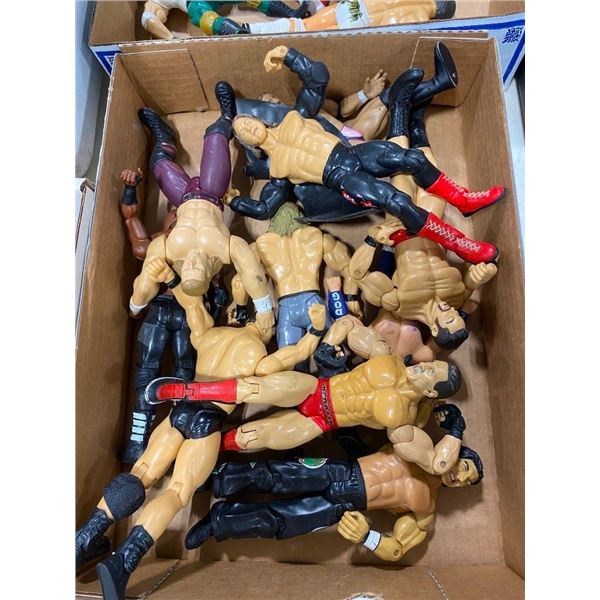 BOX LOT OF ASSORTED ACTION FIGURES