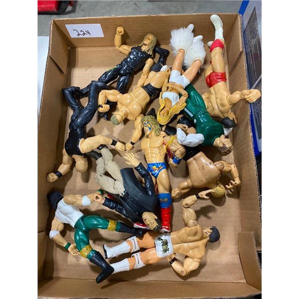 BOX LOT OF ASSORTED ACTION FIGURES