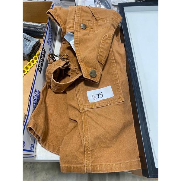 SIZE 2T CARHARTT OVERALLS
