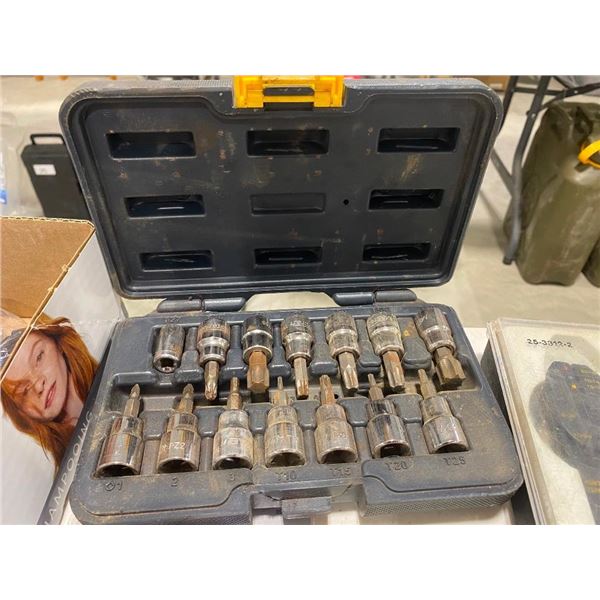 MASTERCRAFT SOCKET BIT SET