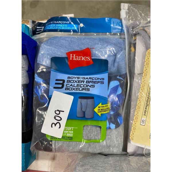 3 PAIR OF BOYS BOXER BRIEFS