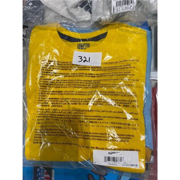 3 KIDS SIZE M T SHIRTS