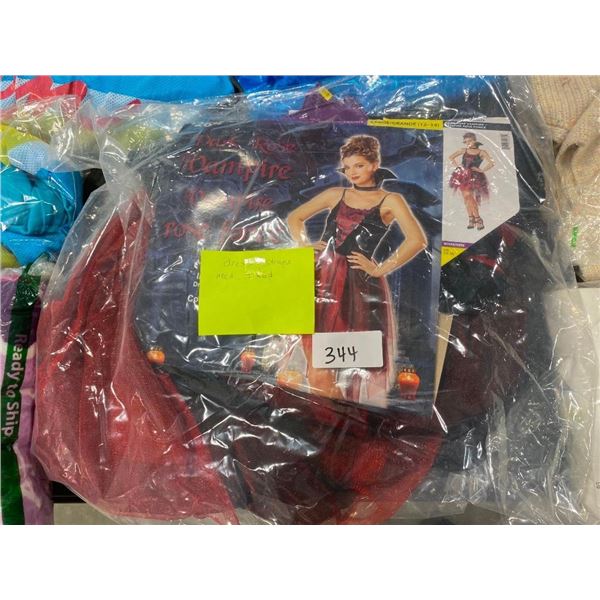 VAMPIRE COSTUME- DRESS STRAP NEEDS FIXED