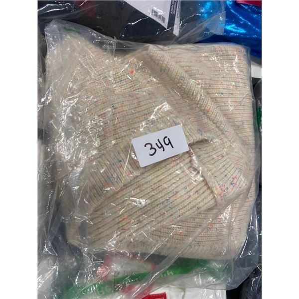 WOMENS SIZE XXL KNITTED VEST - CONFETTI COLOUR