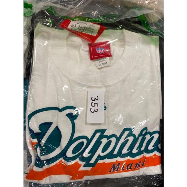 SIZE M MIAMI DOLPHINS T SHIRT