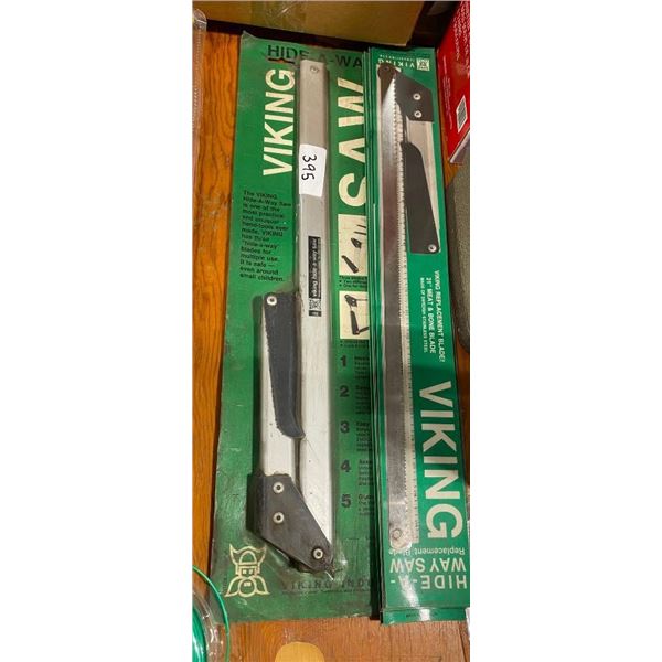 FOLDABLE BUCK SAW WITH EXTRA BLADES