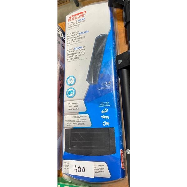 2.5W COLEMAN SOLAR PANEL