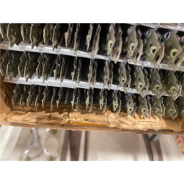 BOX OF 24IN CEILING CROSS MEMBER SUPPORTS - FOR SUSPENDED CEILING