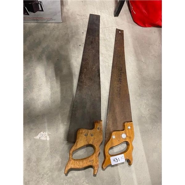2 HANDSAWS