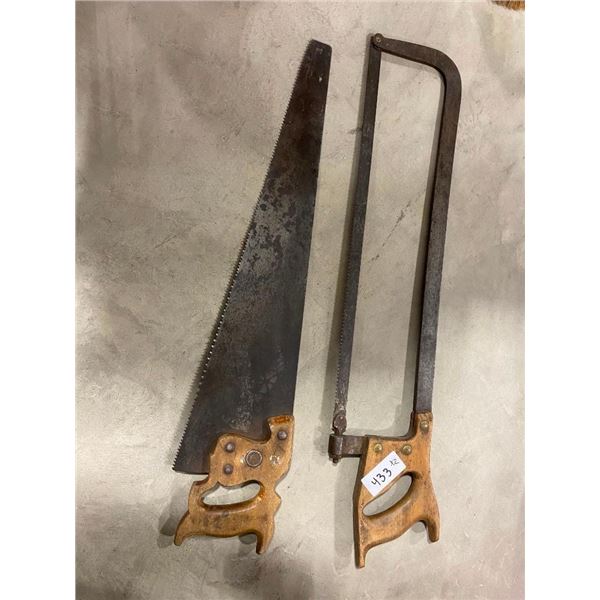 HACKSAW AND HAND SAW