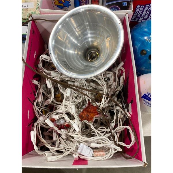 BOX OF CHRISTMAS LIGHTS