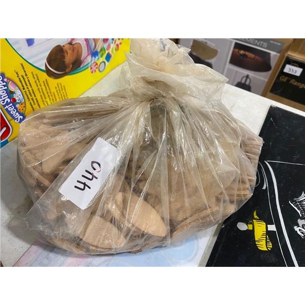 BAG OF WOOD BISQUITS